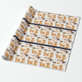Hund Geschenkpapier (Ungerollt)