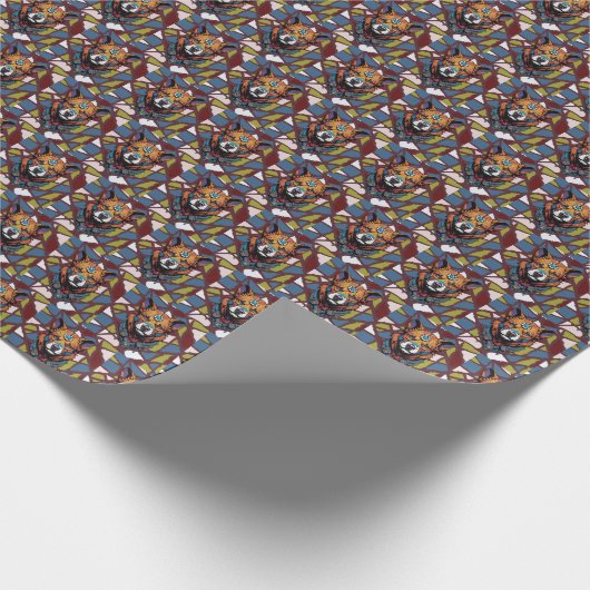 Hund Geschenkpapier (Ecke)
