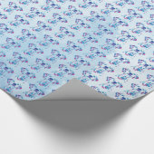 Hund Geschenkpapier (Ecke)