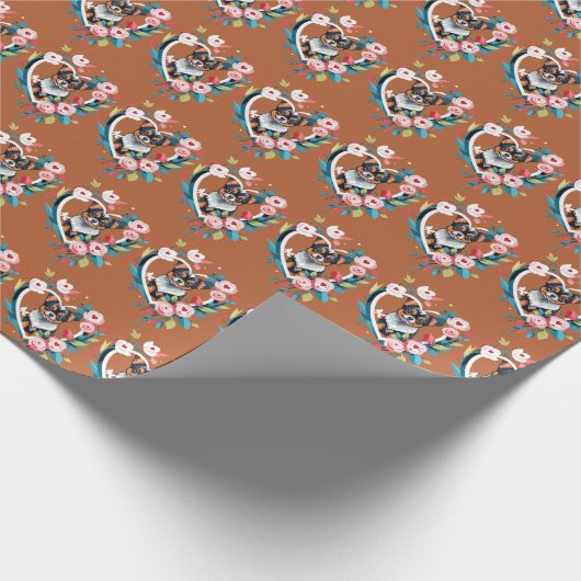 HUND GESCHENKPAPIER (Ecke)