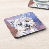 Hund Getränkeuntersetzer (Linke Seite)