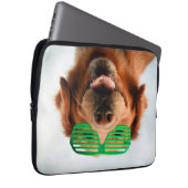 Hund Getty Bild-| mit Gläsern Laptopschutzhülle (Vorne Rechts)