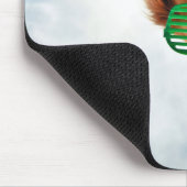 Hund Getty Bild-| mit Gläsern Mousepad (Ecke)