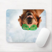 Hund Getty Bild-| mit Gläsern Mousepad (Mit Mouse)