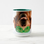 Hund Getty Bild-| mit Gläsern Tasse (Zentrum)