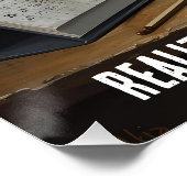 Hund Glänzendes Poster (Ecke)