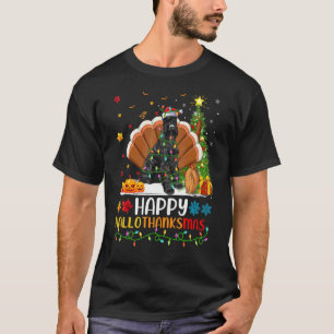 Hund Glücklicher Riesenschnauzer Hund Hellothank T-Shirt