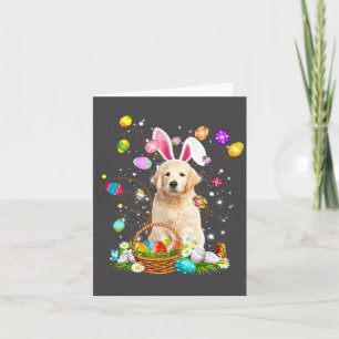 Hund Golden Retriever Ostertag Karte