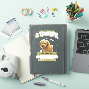 Hund Goldendoodle Goldendoodle Hundwelpen Aufkleber