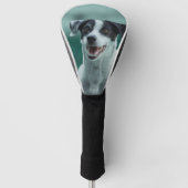 Hund Golf Headcover (Vorderseite)
