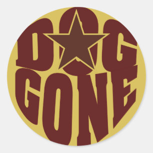 Hund Gone Stickers