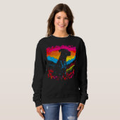Hund Great Dane Pop Art Sweatshirt (Vorne ganz)