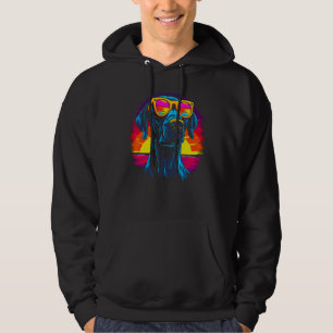 Hund Great Dane Sonnenbrille Hoodie