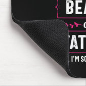 Hund Groomer Funny Beards Tattoos Haustier Groomp  Mousepad (Ecke)