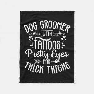Hund Groomer Tattoos Hübsche Augen Pet Grooming We Fleecedecke