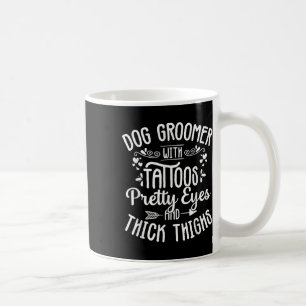 Hund Groomer Tattoos Hübsche Augen Pet Grooming We Kaffeetasse