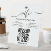 Hund Grooming Business Signieren Kostenloses WiFi- Sockelschild (In Situ)