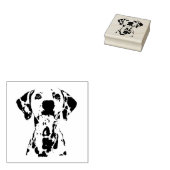 Hund Gummistempel (Stempel)