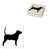 Hund Gummistempel (Stempel)