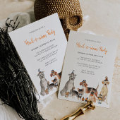 Hund Halloween Einladung Happy Howloween