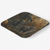 Hund Halloween Night Doggy Delight Pappteller (Gewinkelt)