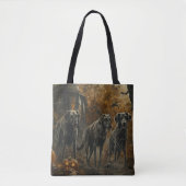 Hund Halloween Night Doggy Delight Tasche (Vorderseite)