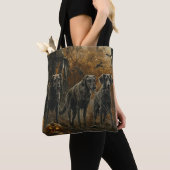 Hund Halloween Night Doggy Delight Tasche (Von Nahem)