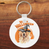 Hund Halloween Schlüsselanhänger (Vorderseite)