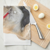 Hund Handtuch (Viertel Falte)