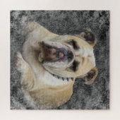 Hund, Haustier, niedlich, Tier, Rasse, Rätsel, Wel Puzzle (Horizontal)