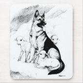 Hund Heaven Mousepad (Vorne)