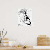 Hund Heaven Poster (Küche)