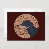 Hund Heaven Postkarte (Vorne/Hinten)