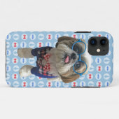 Hund HipsterShih Tzu Case-Mate iPhone Hülle (Rückseite (Horizontal))
