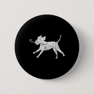 Hund holt Feldhockey Feldhockey für Männer Frauen Button