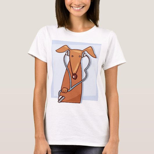 Hund Hört auf Musik Funny Kopfhörer Pup T-Shirt (Vorderseite)