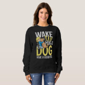 Hund Hug Sweatshirt (Vorne ganz)