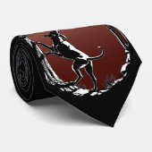 Hund Hund Krawatte Jagd Hund Lover Art Necked (Gerollt)