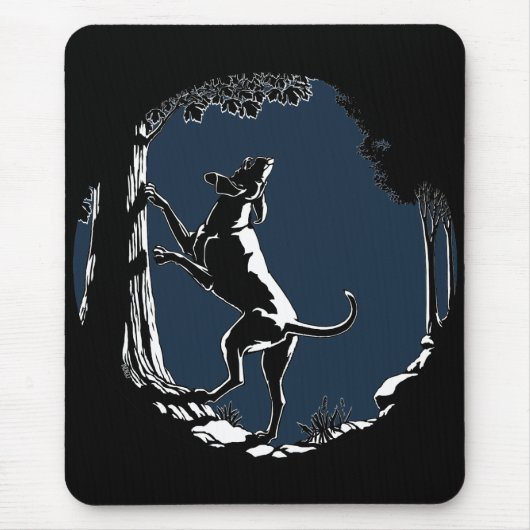 Hund Hund Mousepad Jagd Hunde Kunst Geschenke und  (Vorne)