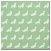 Hund-Hund-Silhouette Stoff (Muster)