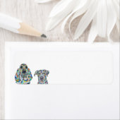 Hund Hund und Labrador Rücksendeadresse (Insitu)