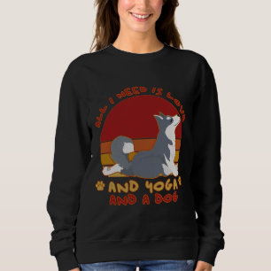 Hund Husky Siberian Hund Besitzer Welpe alles, was Sweatshirt