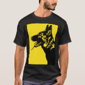 Hund hüten T-Shirt (Vorderseite)