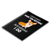 Hund ich bauch nicht immer für nichts, nur kidde i notizblock (Linke Seite)