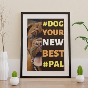 #Hund, Ihr neuer bester #Kumpel ...Mastiff Poster