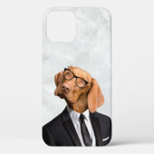 Hund im Anzug Case-Mate iPhone Hülle (Rückseite)