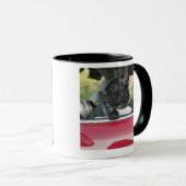 Hund im Auto Tasse (VorderseiteRechts)
