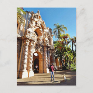 Hund im Balboa Park Postkarte