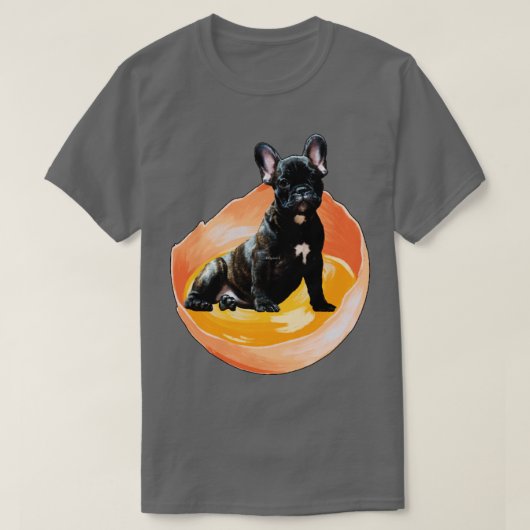 Hund im Ei24 T-Shirt (Design vorne)