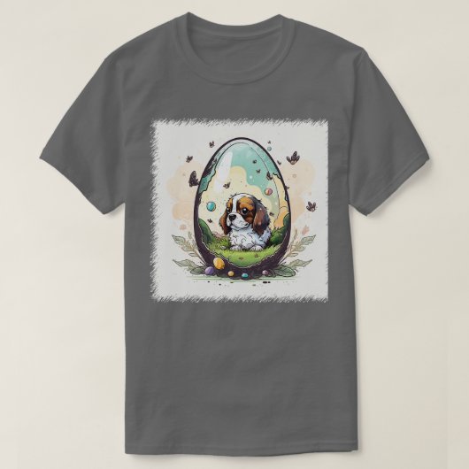 Hund im Ei 142 T-Shirt (Design vorne)